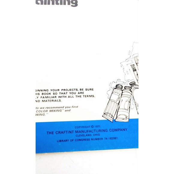 Vintage 70s Craftint A New Concept In Art Instruction Book Lot of 3 Books Set - Picture 4 of 10